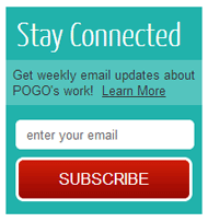 Stay Connected. Get weekly email updates about POGO's work! Learn More. Enter your email. Subscribe
